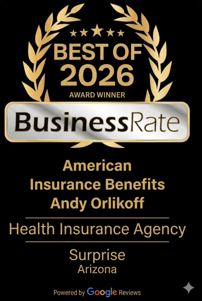 2026 BusinessRate.com Award for American Insurance Benefits